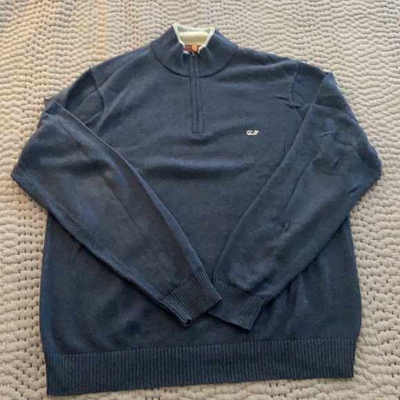Men’s Vineyard Vines Quarter Zip - Size M - Picture 3 of 3